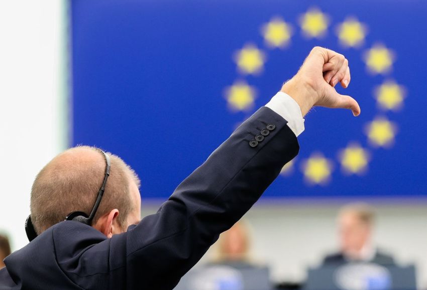 votación parlamento europeo