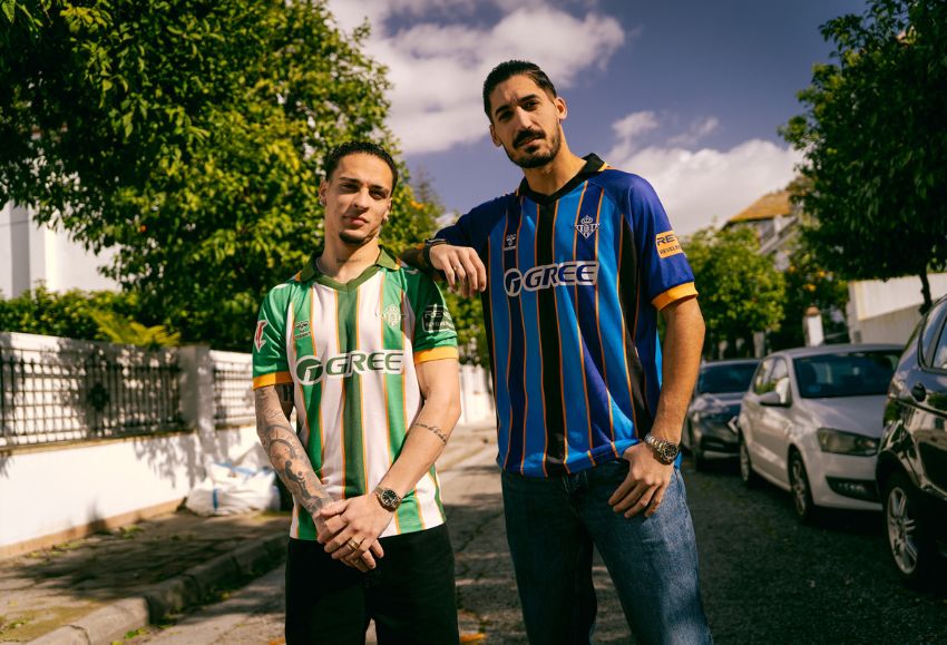 camiseta betis hecha con naranjas