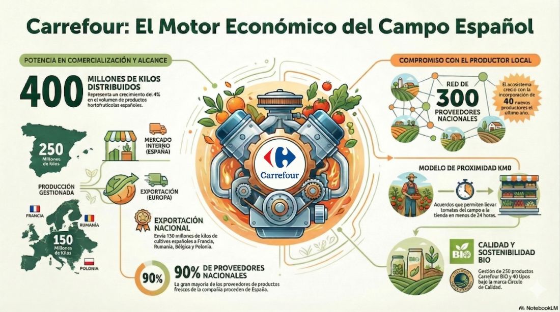 Infografía Carrefour