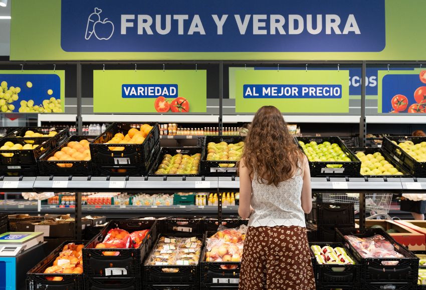 ALDI fruta y verdura