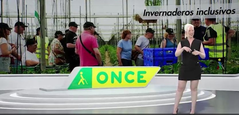 Visita de la ONCE a LQA